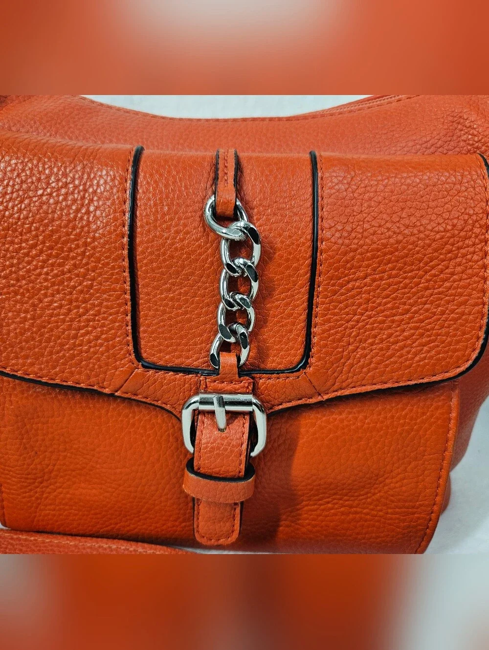Giani Bernini Pebbled Leather Hobo Bag
